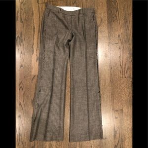 Anthropologie Mint Brand herringbone Wool Trousers